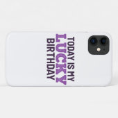 Vandaag ben ik gelukkig jarig Case-Mate iPhone case (Achterkant (horizontaal))