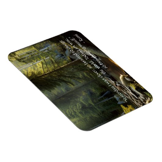 Vandaag ben ik het landschap van de Natuur van het Magneet (Rechterzijde)