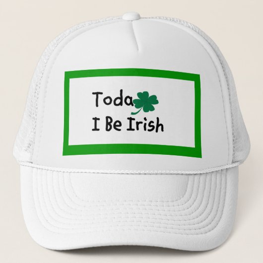 Vandaag ben ik Iers Trucker Pet (Voorkant)