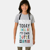 Vandaag ben ik mijn eigen super Hero Schort (Insitu)