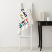 Vandaag ben ik mijn eigen super Hero Sherpa Deken (In situ)