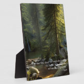 Vandaag ben ik Natuur landschapstablet van het gro Fotoplaat (Zijkant)