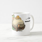 vandaag ben ik niet beschikbaar voor mok (Voorkant rechts)