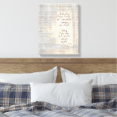 Vandaag ben ik wijze Inspirerend citaat van Rumi Canvas Afdruk (Insitu (Slaapkamer))