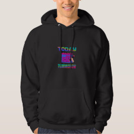 Vandaag blenden Kunst met morgen Hoodie