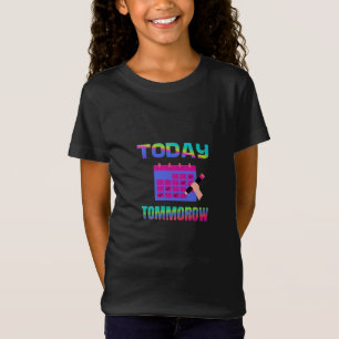 Vandaag blenden Kunst met morgen T-shirt