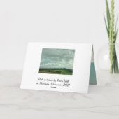 Vandaag de dag Cloudy, de regenboog van morgen, vo Kaart (Achterkant)