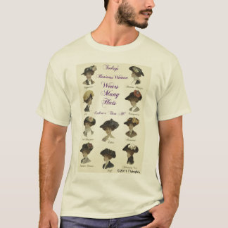 Vandaag de dag Draag Vrouwen Veel Petten T-shirt
