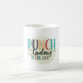 Vandaag de dag in het gezicht slaan koffiemok (Center)