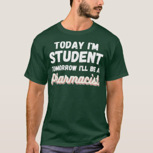 Vandaag de dag Ix27m-student Morgen zal ix27ll een T-shirt