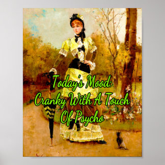 Vandaag de dag: La Parisienne door Alfred Stevens Poster