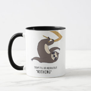 Vandaag doe ik niets grappigs Mug Quirky Mok