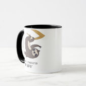 Vandaag doe ik niets grappigs Mug Quirky Mok (Voorkant links)