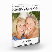 Vandaag een Bride-moeder van de bruidbruidsgift Fotoblokken (Links)