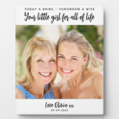 Vandaag een Bride-moeder van de bruidbruidsgift Fotoplaat (Voorkant)