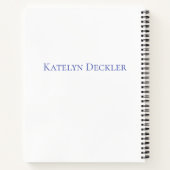 Vandaag een bruid, dochter bruiloft cadeau dagboek notitieboek (Achterkant)