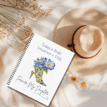 Vandaag een bruid, dochter bruiloft cadeau dagboek notitieboek<br><div class="desc">"Vandaag een bruid, morgen" dochter huwelijkscadeau Keepsake Memory Journal Uw dochter zal de mooie herinneringen koesteren met onze "Vandaag een bruid, morgen" Wedding Keepsake Memory Journal. Met onze kenmerkende Modern Elegant Floral Chinoiserie High Heel-schoen in delicaat geel en blauw, toont dit tijdschrift de oprechte uitdrukking "Vandaag een bruid, morgen een...</div>