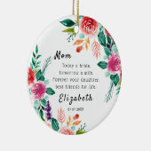 Vandaag een bruidmoeder van de Bride Photo Keepomw Keramisch Ornament (Rechts)