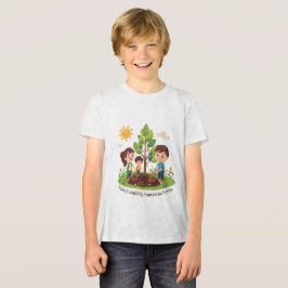 Vandaag een kiemplant Morgen een boom Familie Aard Tri-Blend Shirt