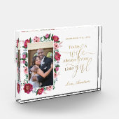 Vandaag een vrouw, altijd je kleine meisje foto (Links)