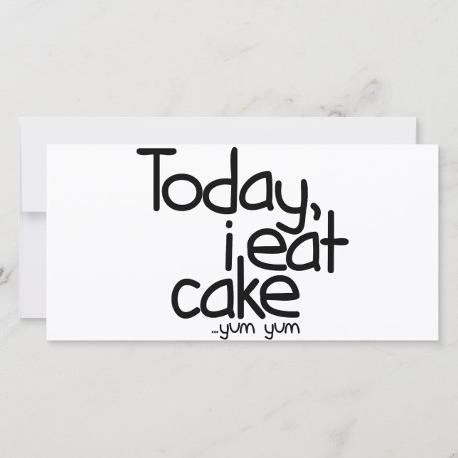 Vandaag eet ik cake (Birthday) (Voorkant)