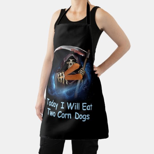 Vandaag eet ik twee maïshonden die de dodenoogst m schort (Insitu)