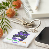 Vandaag extra grijs sleutelhanger (Voorkant Rechts)