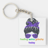 Vandaag extra grijs sleutelhanger (voorkant)