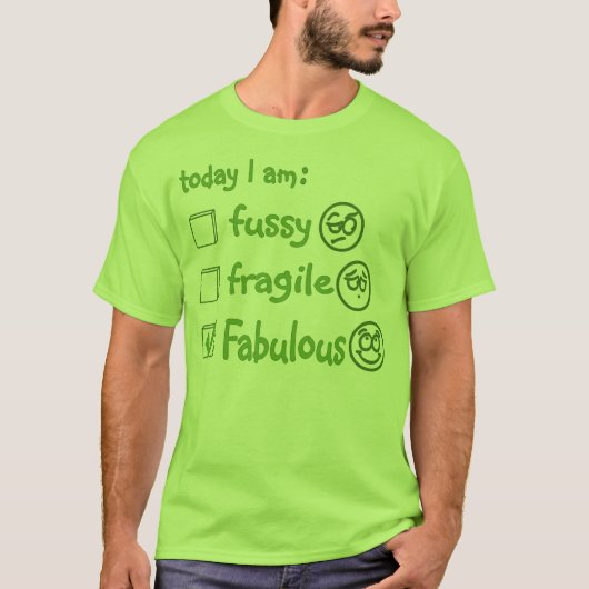 VANDAAG FABULOUS T-SHIRT (Voorkant)