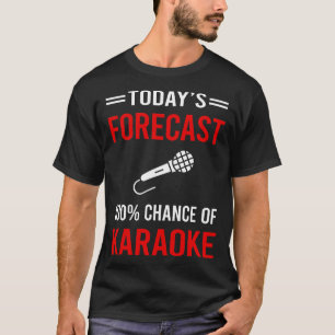 Vandaag Forecast Karaoke T-shirt