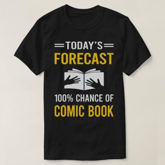 Vandaag Forecast strips T-shirt (Design voorkant)