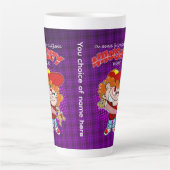 Vandaag ga ik iets stouts doen latte mok (Voorkant)