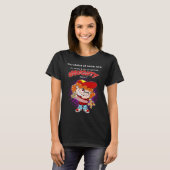 Vandaag ga ik iets stouts doen t-shirt (Voorkant volledig)