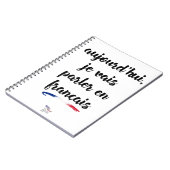 Vandaag ga ik in het Frans 2 spreken - Groot Notitieboek (Linkerzijde)