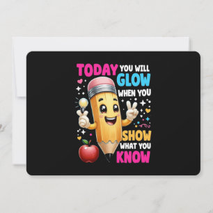 Vandaag ga je gloeien als je Show wat je weet Kaart