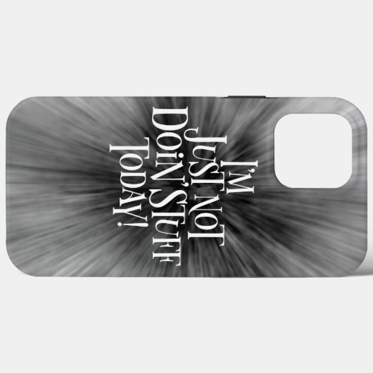 Vandaag geen dingen doen Case-Mate iPhone case (Achterkant (horizontaal))