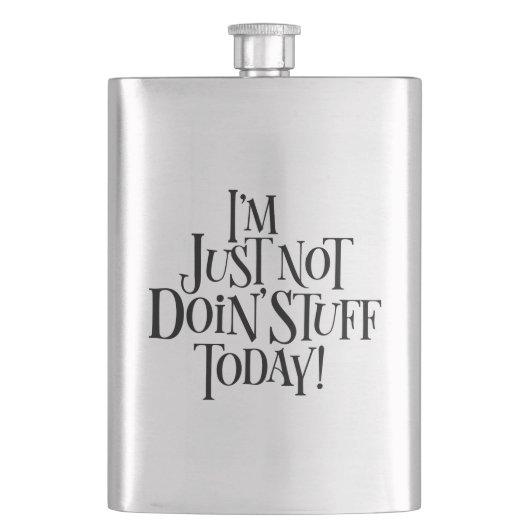 Vandaag geen dingen doen flacon (Voorkant)