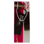 Vandaag geen wijnzak wijn cadeautas (Achterkant)