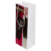 Vandaag geen wijnzak wijn cadeautas (Voorkant Gekanteld)