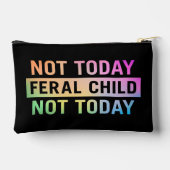 Vandaag geen wild kind grappig etui (Achterkant)