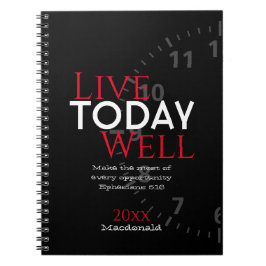 VANDAAG GOED LEVEN | Ephesianen 5:16 Bijbelverse Notitieboek