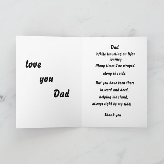 VANDAAG, GONE VIST kaart (Binnen)