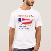 Vandaag GOP 2morrow Endtimes T-shirt (Voorkant)