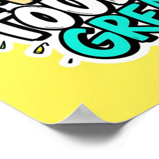 Vandaag Groot | Minimalistische Inspirerende Muurk Poster