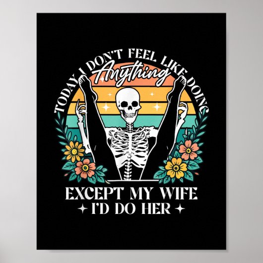 Vandaag heb ik geen zin om iets anders te doen dan poster (Voorkant)