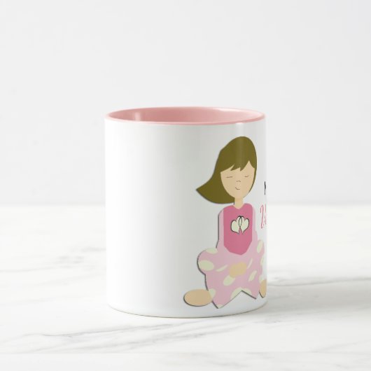 Vandaag heb ik wat vitamine "ik"-Mok nodig Mok (Midden)