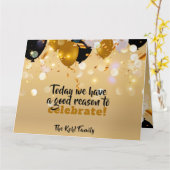 Vandaag hebben we een goede reden om moderne kaart (Gele Bloem)