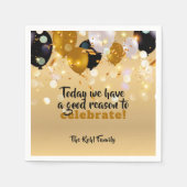 Vandaag hebben we een goede reden om moderne servet (Voorkant)