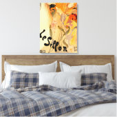 VANDAAG HET BESTE!FRANSE TUINFEE POSTERART CANVAS AFDRUK (Insitu (Slaapkamer))