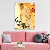 VANDAAG HET BESTE!FRANSE TUINFEE POSTERART CANVAS AFDRUK (Insitu (Woonkamer))